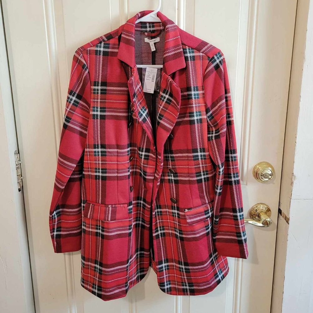 Maurices Plaid Jacket